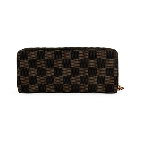 LOUIS VUITTON: Damier Ebene Clemence Wallet Hot on Sale