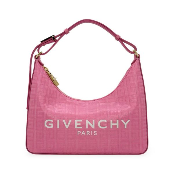 GIVENCHY: 4G Logo Small Moon Cut Out Shoulder Bag Online