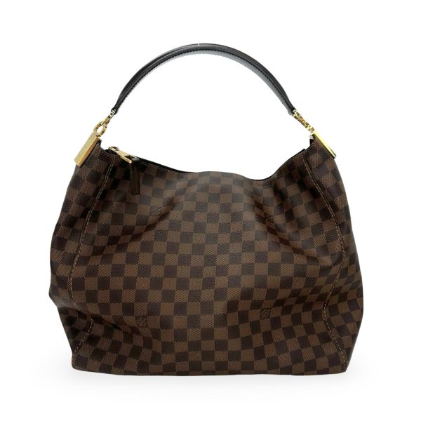 LOUIS VUITTON: Damier Ebene Portobello PM For Discount