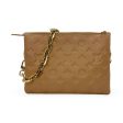 LOUIS VUITTON: Monogram Embossed Lambskin Coussin PM Supply