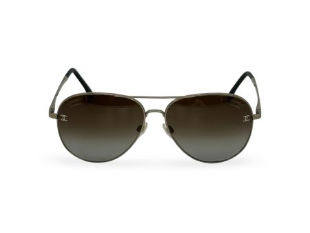 CHANEL: Polarized Aviator Sunglasses Hot on Sale