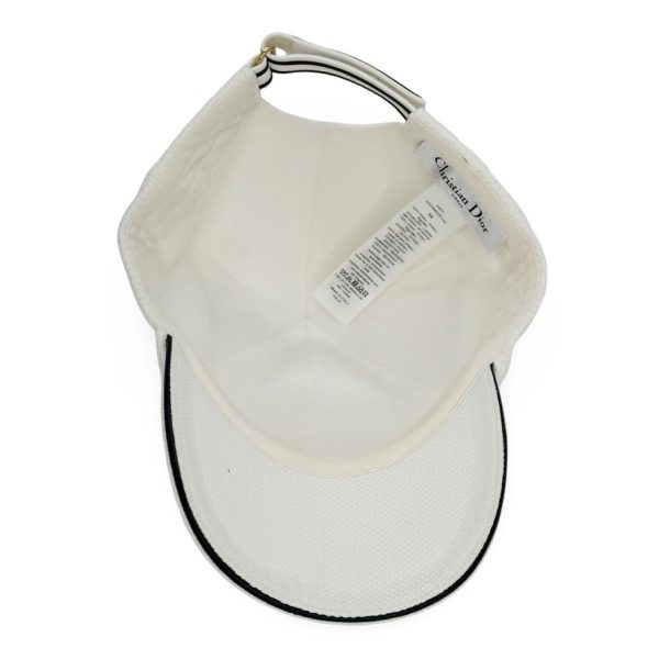 CHRISTIAN DIOR: Canvas Vibe Baseball Cap on Sale