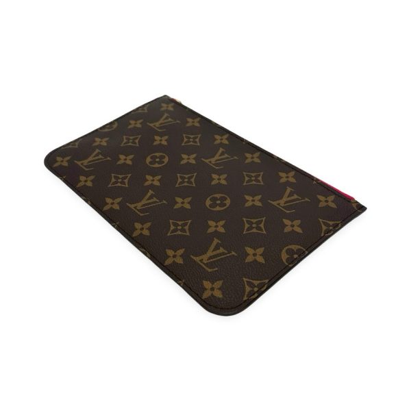 LOUIS VUITTON: Monogram Neverfull Pochette For Sale