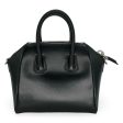 GIVENCHY: Box Leather Mini Antigona For Cheap