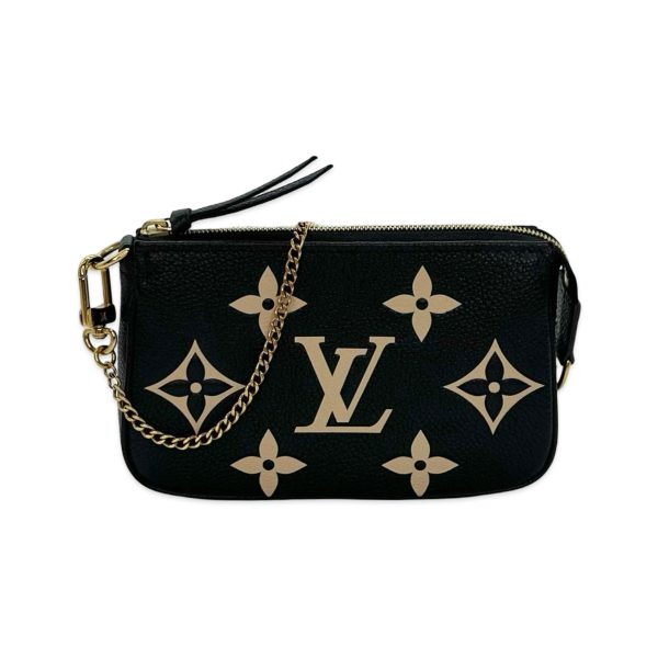 LOUIS VUITTON: Monogram Empreinte Bicolor Mini Pochette Accessoires Cheap