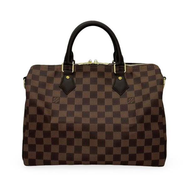 LOUIS VUITTON: Damier Ebene Speedy Bandouliere 30 Sale