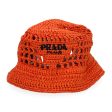 PRADA: Crochet Bucket Hat For Cheap