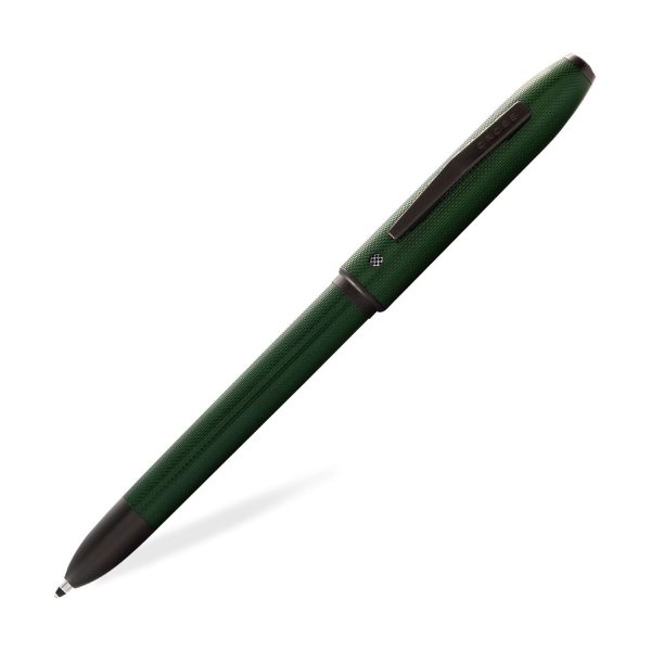 Cross Tech4 Multifunction Ball Pen - Textured Green PVD on Sale