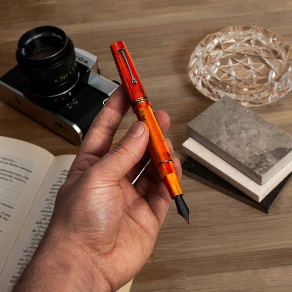 Leonardo Momento Zero Fountain Pen - Mango CT For Sale