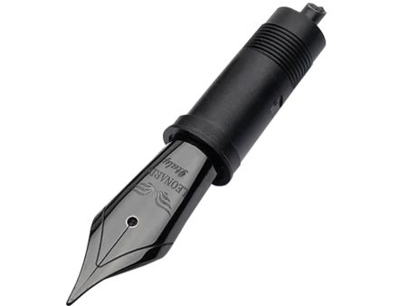 Leonardo Jowo Steel Extra Fine Nib Unit - Black For Discount