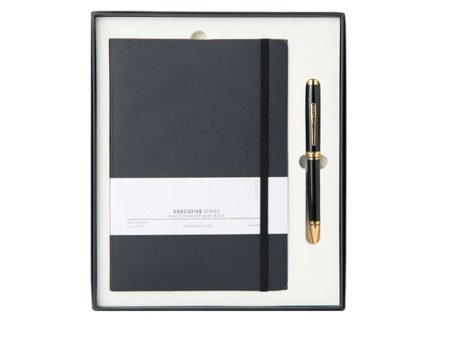 Cross Coventry Black Ball Pen Combo Gift Set, Black With Planner Sale