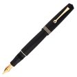 Leonardo Momento Zero Fountain Pen - Matte Black GT For Discount