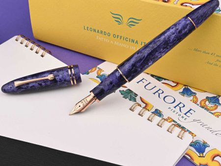 Leonardo Furore Grande Fountain Pen - Purple RGT Fashion