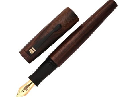 Lotus Student Deluxe Fountain Pen, Rose Wood - Jowo Steel Nib Online Sale