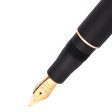 Leonardo Momento Zero Fountain Pen - Matte Black GT For Discount