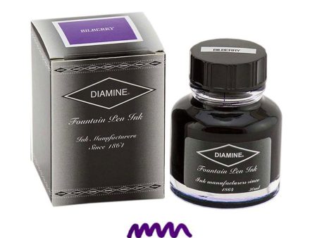 Diamine Bilberry Ink Bottle - 30ml Fashion