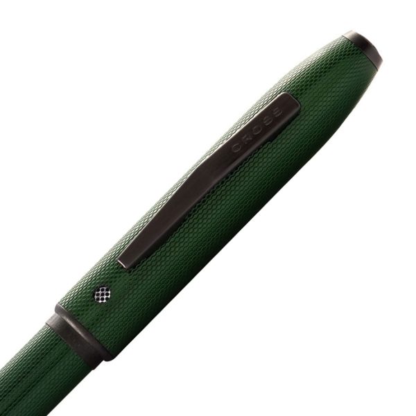 Cross Tech4 Multifunction Ball Pen - Textured Green PVD on Sale