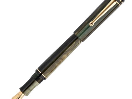 Delta Write Balance Fountain Pen - Green GT Online Sale