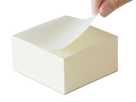 Midori MD Block Ivory Memo Pad  - Squared For Cheap