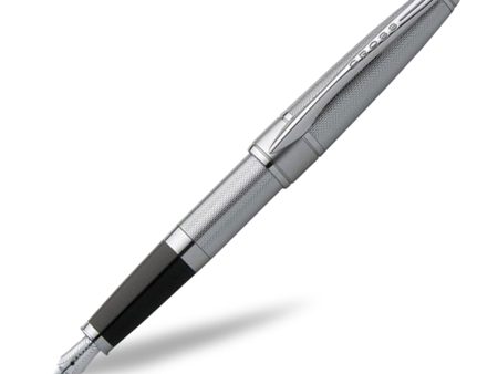 Cross Apogee Fountain Pen, Chrome   Chrome Trim - Steel Nib Fashion