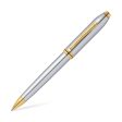 Cross Townsend Ball Pen, Chrome   Gold Trim Cheap