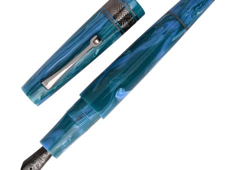 Leonardo Supernova Regular Fountain Pen - Star Light Blue Fashion