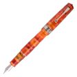 Leonardo Mosaico Fountain Pen - Mango CT Hot on Sale