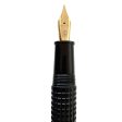 Lotus Shikhar Fountain Pen, Black Chequered - Jowo Steel Nib on Sale