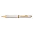 Cross Peerless 125 Ball Pen, Textured Platinum   Gold Trim Sale