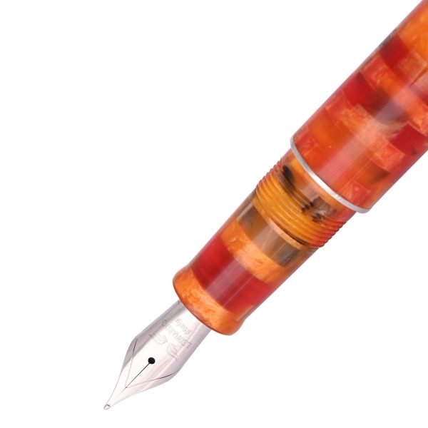 Leonardo Mosaico Fountain Pen - Mango CT Hot on Sale