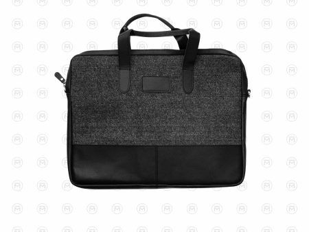 Makoba Felt Super Slim 14  Laptop Bag With Strap, Grey Hot on Sale