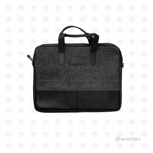 Makoba Felt Super Slim 14  Laptop Bag With Strap, Grey Hot on Sale