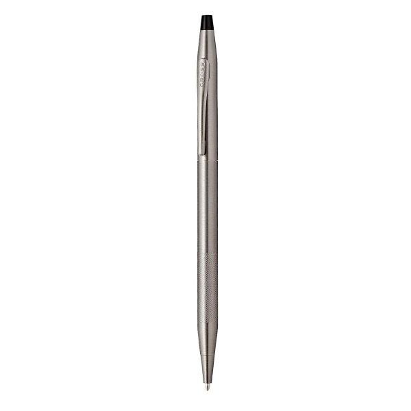 Cross Classic Century Micro Knurl Ball Pen - Titanium Grey Fashion