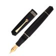 Leonardo Momento Zero Fountain Pen - Matte Black GT For Discount