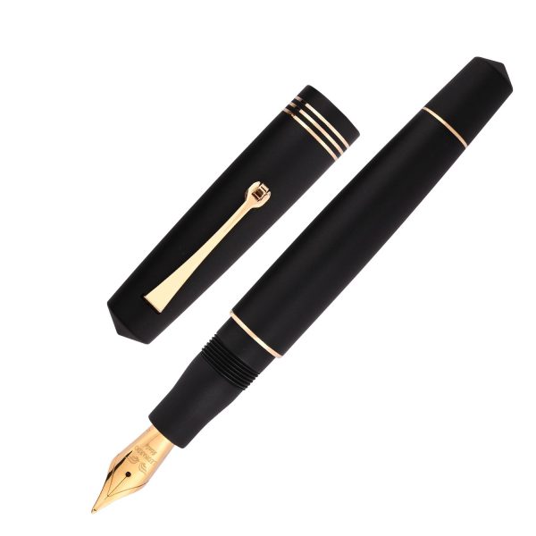 Leonardo Momento Zero Fountain Pen - Matte Black GT For Discount