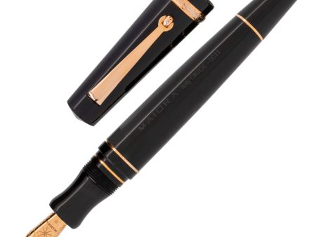 Maiora Aventus Fountain Pen - Onice Black RGT Sale