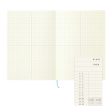 Midori MD Paper Ivory Notebook Journal - A5, Square Ruled Online