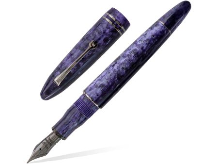 Leonardo Furore Grande Fountain Pen - Purple RT Online Hot Sale