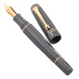 Magna Carta Libertatum Crown Fountain Pen - Grey White Supply