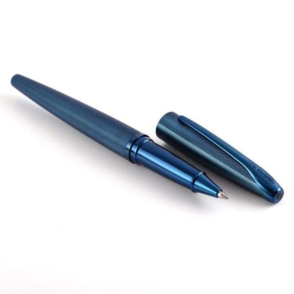 Cross ATX Roller Ball Pen - Sandblasted Dark Blue Sale