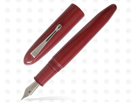 Lotus Shikhar Fountain Pen, Red - Jowo Steel Nib Online Sale