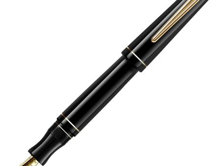 Maiora Impronte Oversize Fountain Pen - Mirror Black GT For Cheap