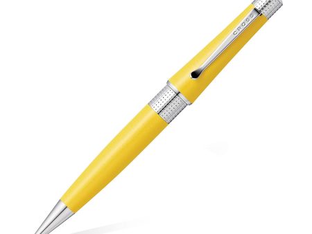 Cross Beverly Ball Pen - Aquatic Yellow Cheap