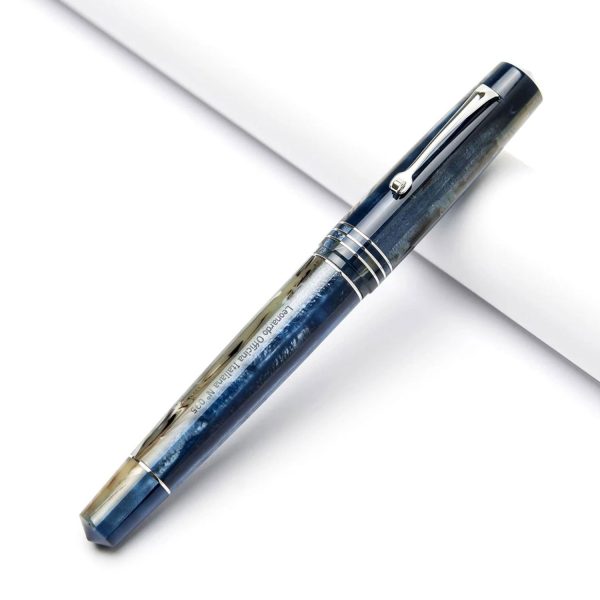 Leonardo MZ Grande Fountain Pen - Dark Hawaii CT For Sale