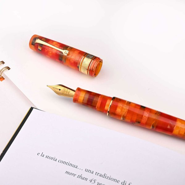 Leonardo Mosaico Fountain Pen - Mango GT Discount