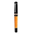 Delta Dolce Vita DV 2.0 Premiere Fountain Pen - Black Orange CT Online now