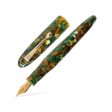 Lotus Shikhar Fountain Pen, Green Yellow - Jowo Steel Nib Fashion