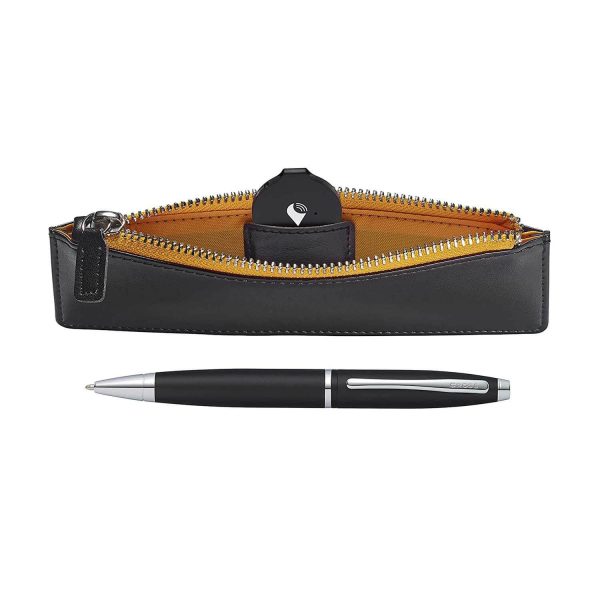 Cross Calais Ball Pen Combo Gift Set, Black With Pen Pouch Discount