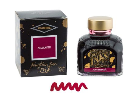 Diamine Amaranth Ink Bottle - 80ml Online