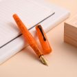 Lotus Student Fountain Pen - Orange Crush BT Hot on Sale